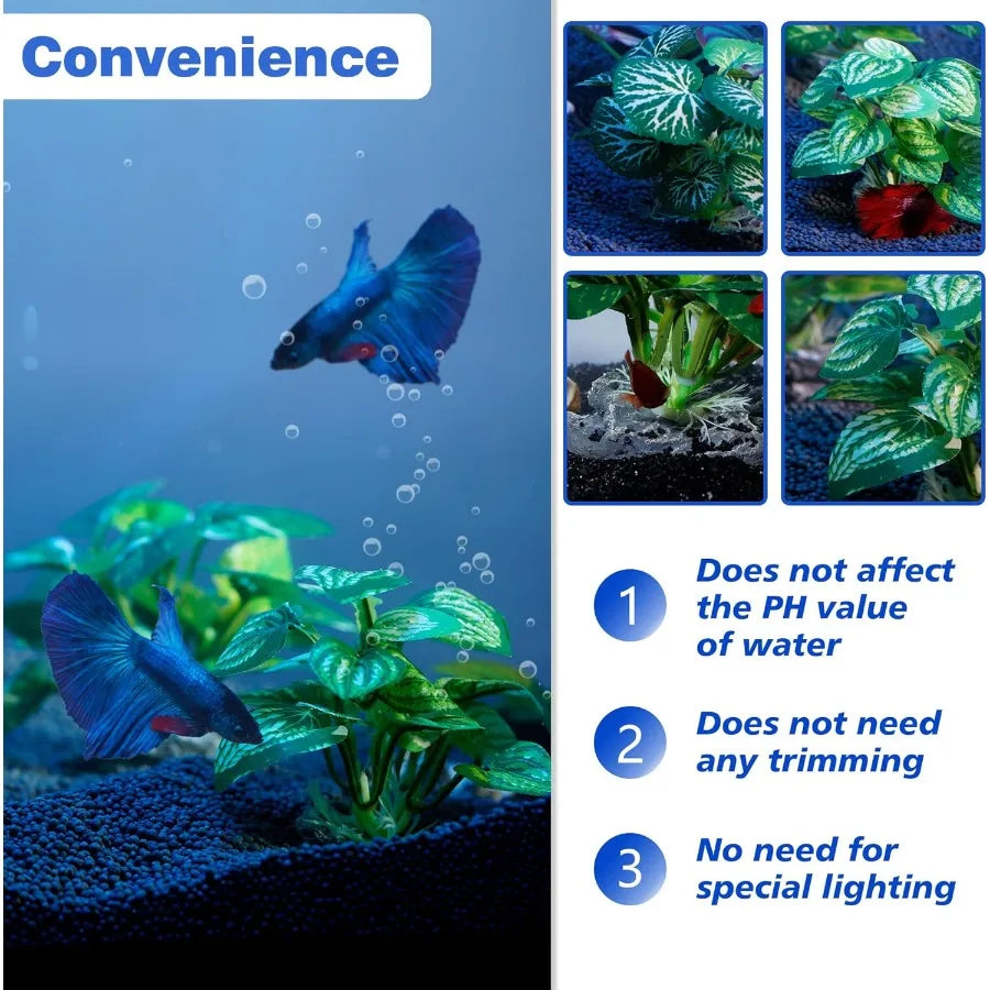 Hign-concerned Premium Aquarium Decorations Betta SilkLeaf Pad Hammock Cichlid Hideaway