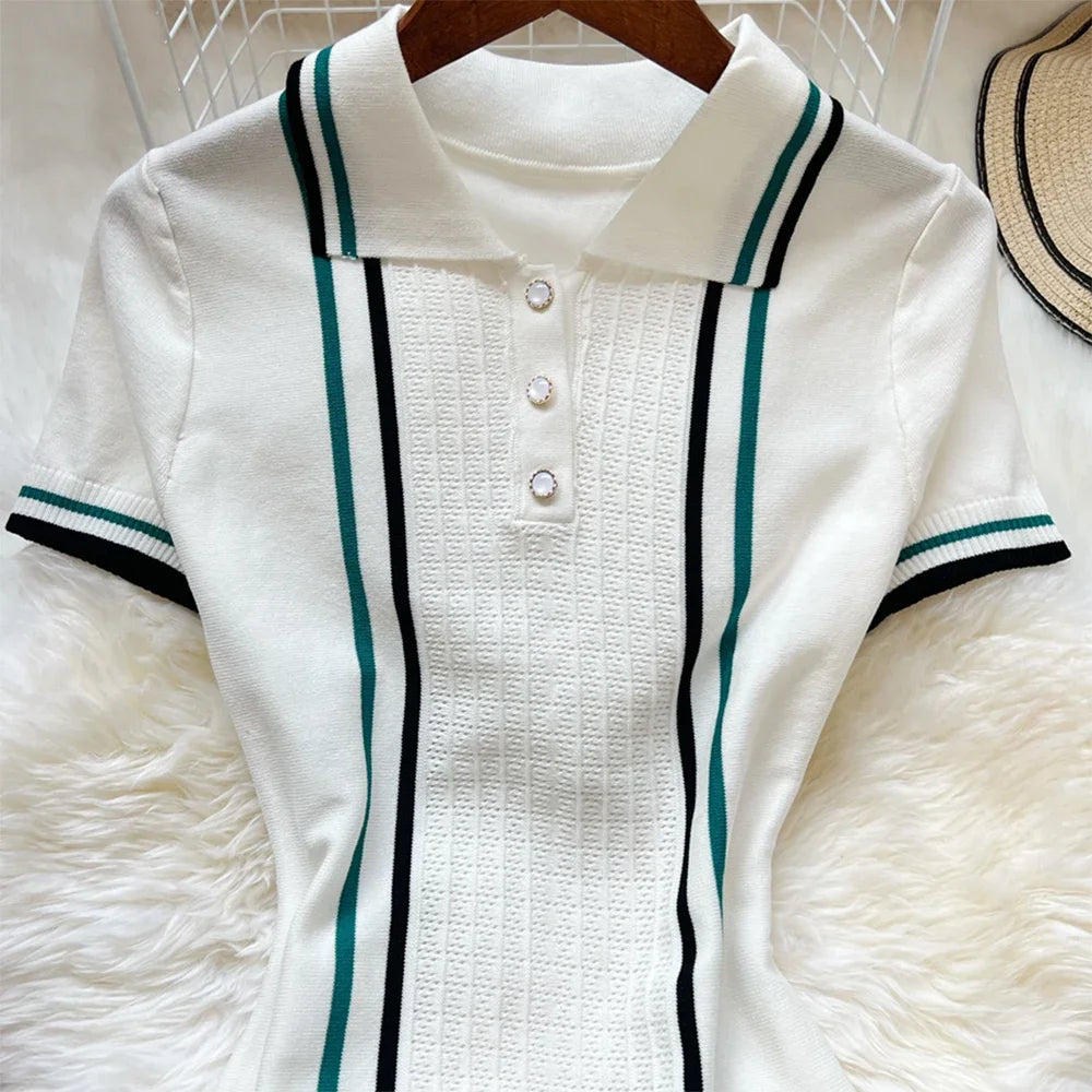 YuooMuoo Brand Fashion Women Knitted Mini Dress Ins Hot Sexy Package Hips Ruffled Party Dress Streetwear Lady Outfits Vestidos