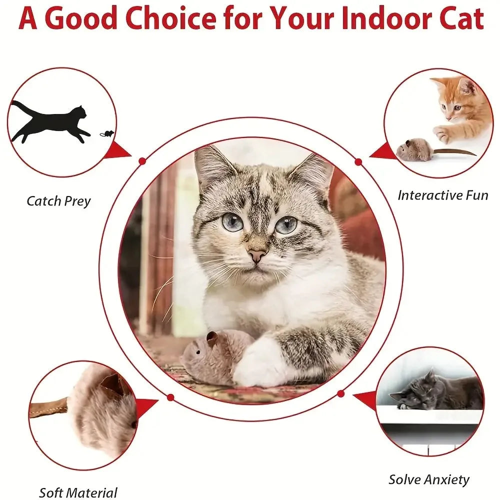 CN Guangdong InteractiveTouchActivated Flapping Bird Cat Toy Sparrow Chirping Sound