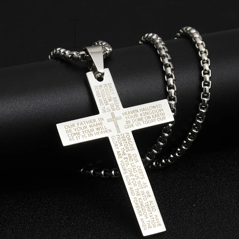 Guangdong Titanium Cross Pendant Necklace Unisex Gift