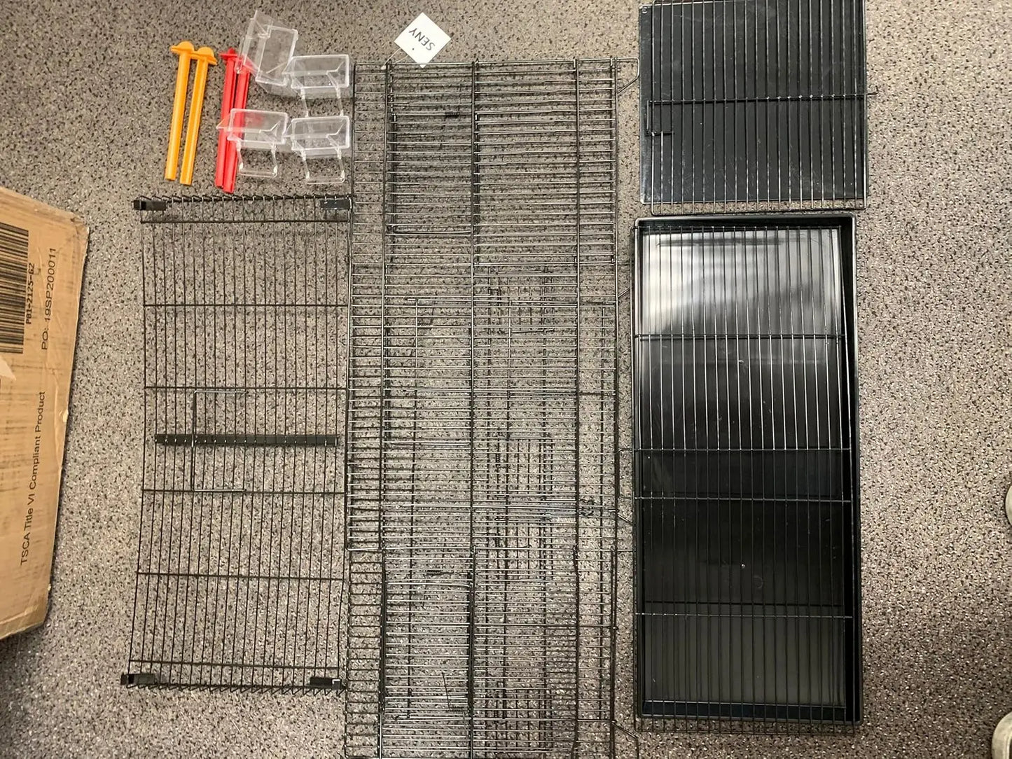 XMSJ Stackable Breeding Bird Cage For Canary Finch