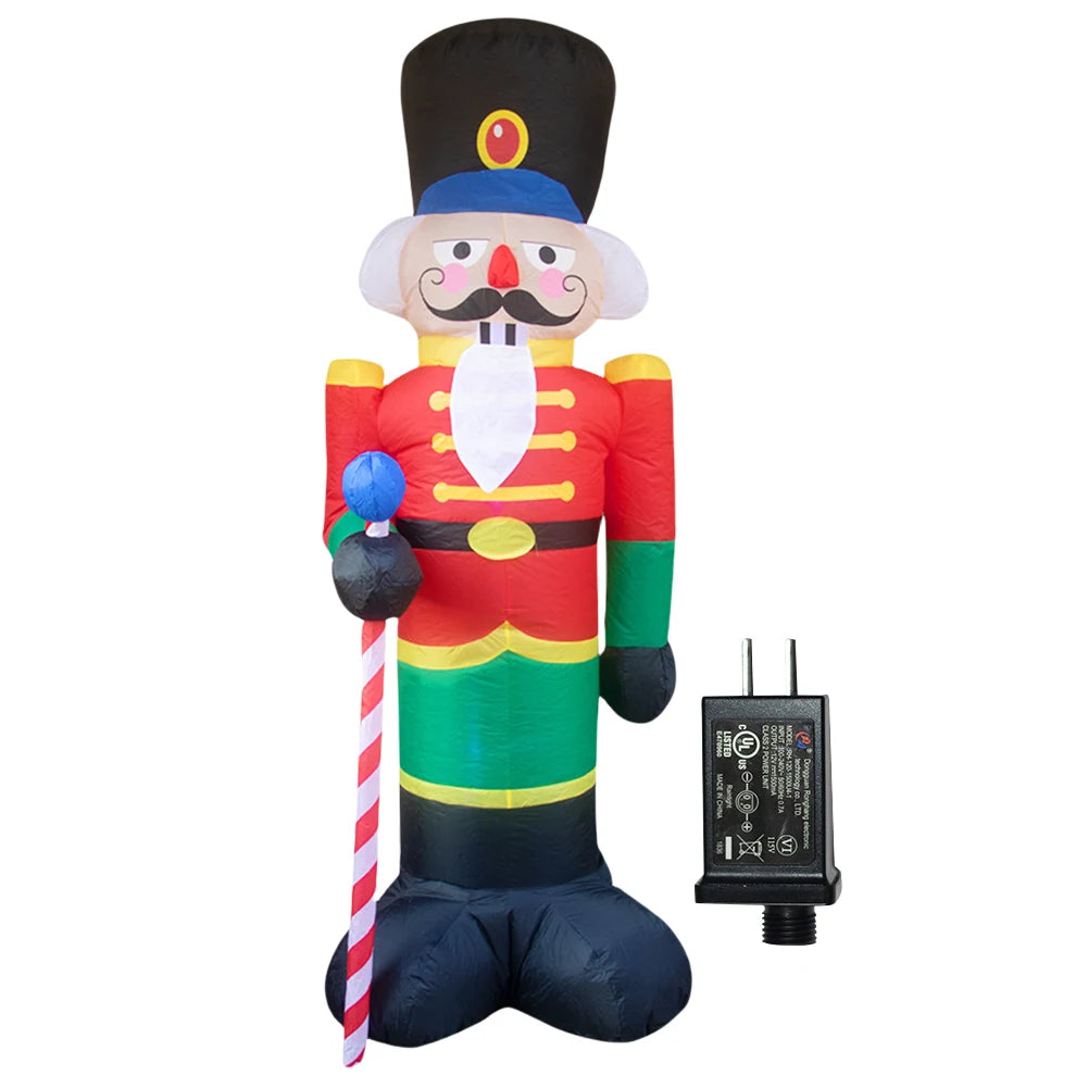 VAKINDCN LED Inflatable Cute Festival Theme Air Blown Ornament