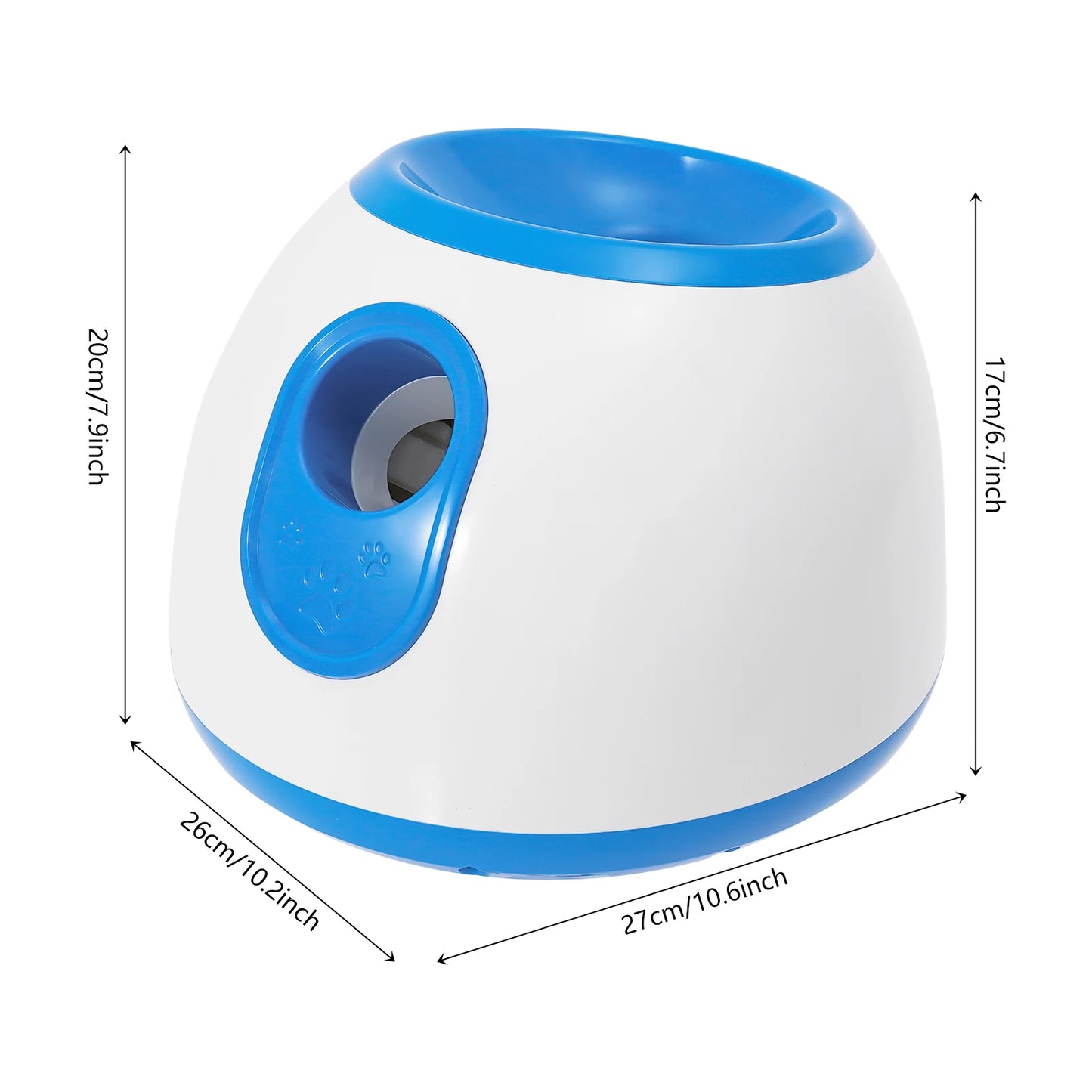 Bymaocar AutomaticBallLauncher For Dogs ExtendedThrow UltraReliable PowerOptions AllWeather PetExercise Companion