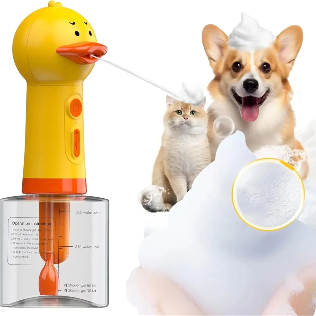 Hign-Concerned Electric Dog Shampoo Dispenser Foamer For Effortlessly Bathing Time