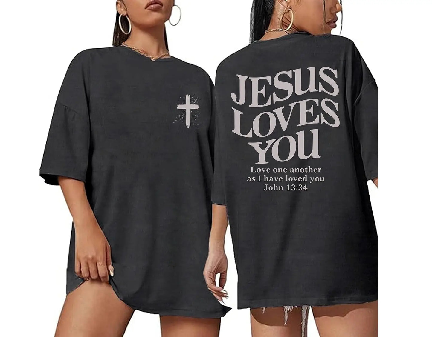 Jesus The Way The Truth The Life T-shirt Men Women Religious Faith Christian T Shirt Casual Cotton Bible Verse Jesus Lover