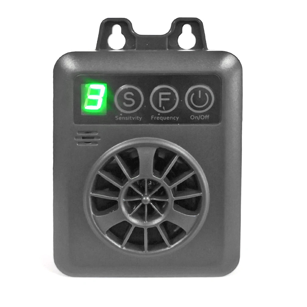 ALLOYSEED Ultrasonic Canine Bark Stopper Deterrent For Outdoor Anti BarkingProtection