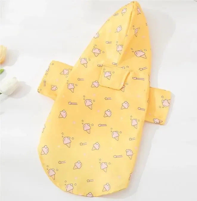 Hign-concerned Premium Weatherproof Pet Dog Raincoat For Outdoor Adventures Daily