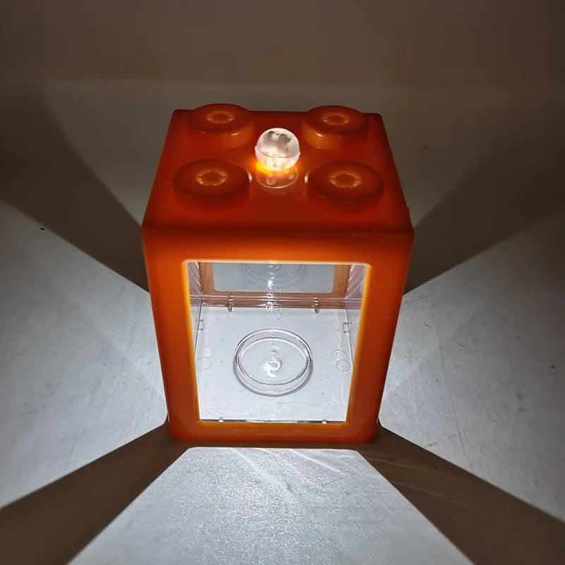 HighConcerned LEDLightingCylinderPro MiniFishTankSystem DeskDisplaySolution HomeOfficeDecor CompactAquariumKit