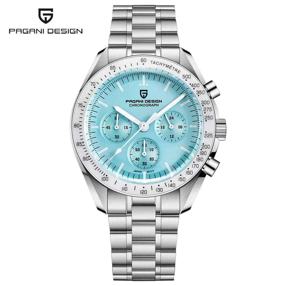 Pagani Design Moon V6 Mens Quartz Chronograph Watch