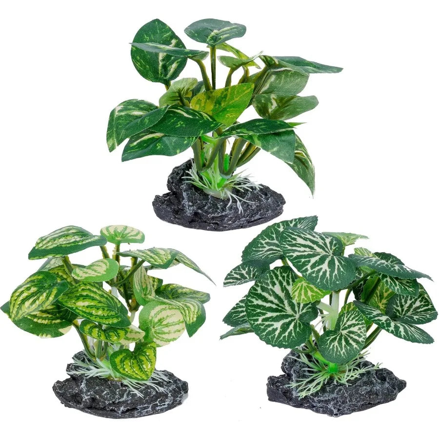 Hign-concerned Premium Aquarium Decorations Betta SilkLeaf Pad Hammock Cichlid Hideaway