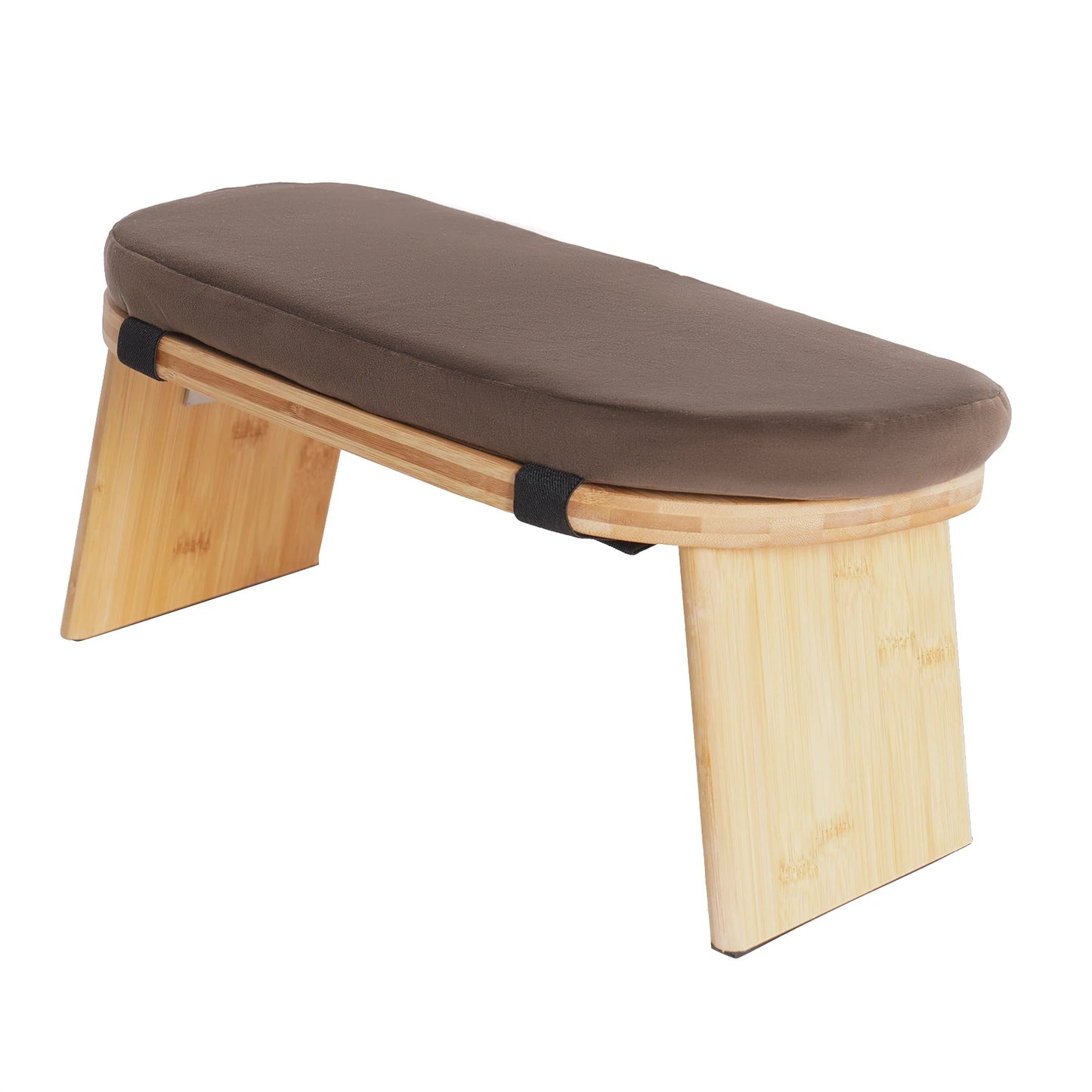 Wooden Foldable Meditation Stool for Home Yoga
