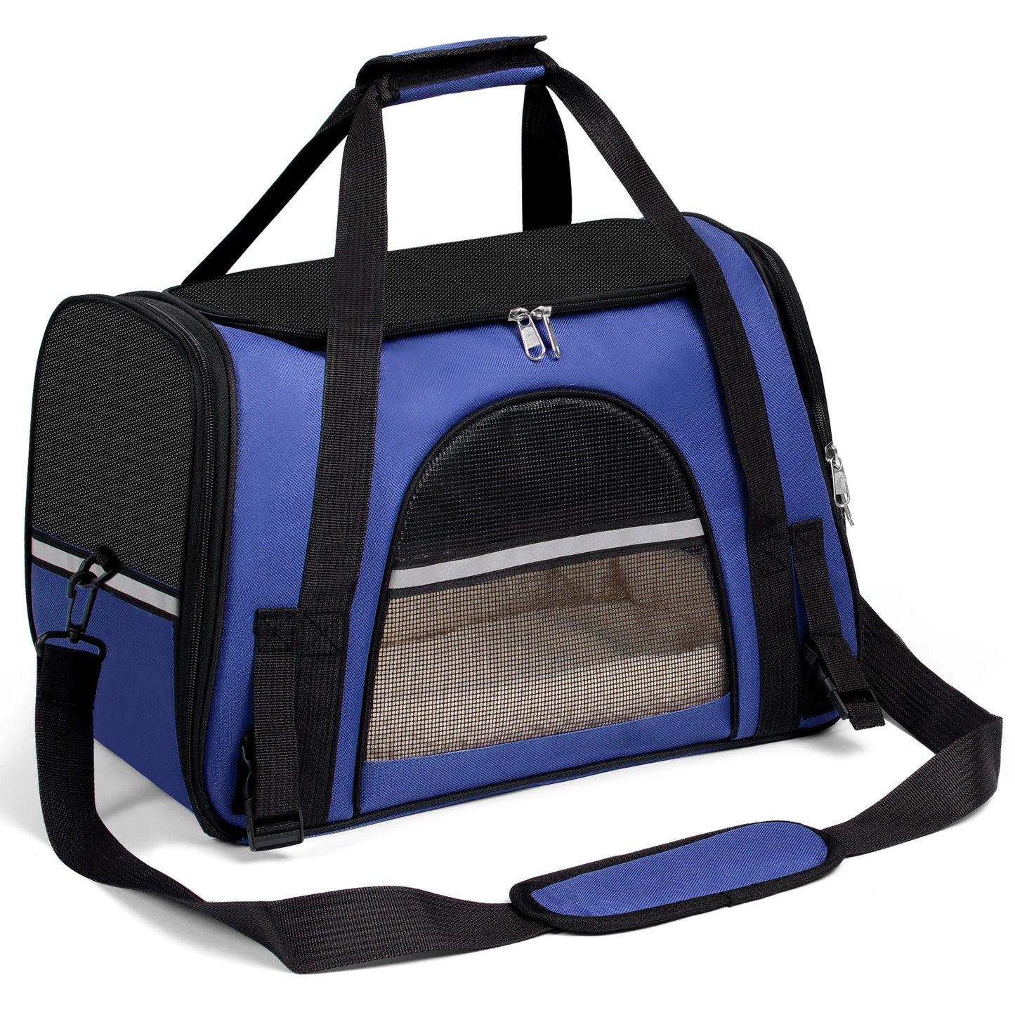 Closure AirlineApproved UltraDurable SoftSided PetCarrier TravelReady ForSmallPets