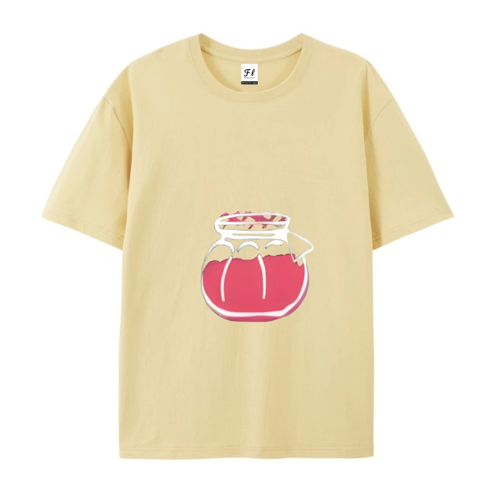 Streetwear And Daily Wear Harajuku Fashion T-shirt Summer Graphic Tees Soft Cotton Short Sleeve O Neck Y2k 2000’s Clothes