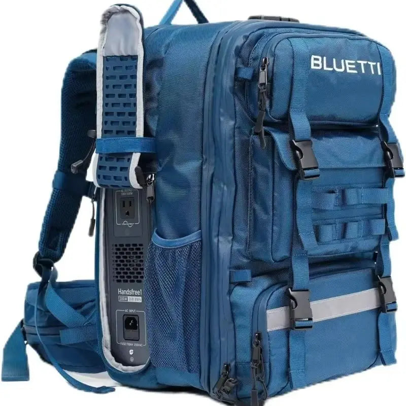 [US Stock] BLUETTI Handsfree 1 Solar Backpack Power Station, 268.8Wh 300W LiFePO4 Solar Generator, for Hiking, Travel