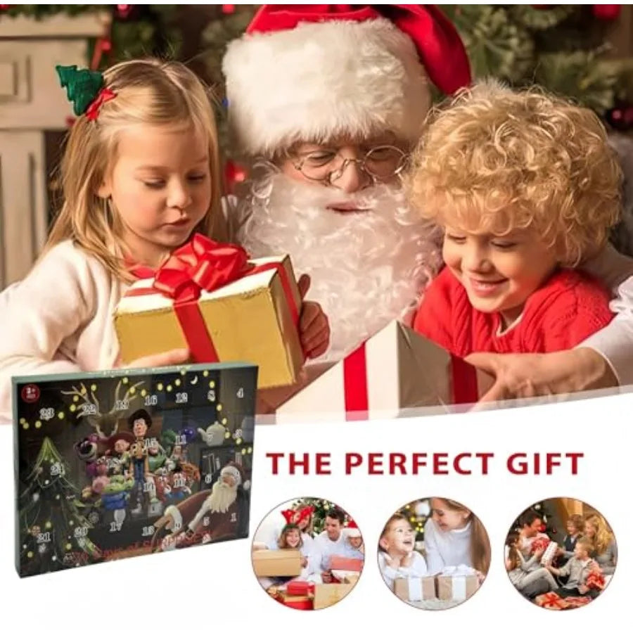 High Concerned Christmas Advent Calendar Anime Toys Countdown 24 Days