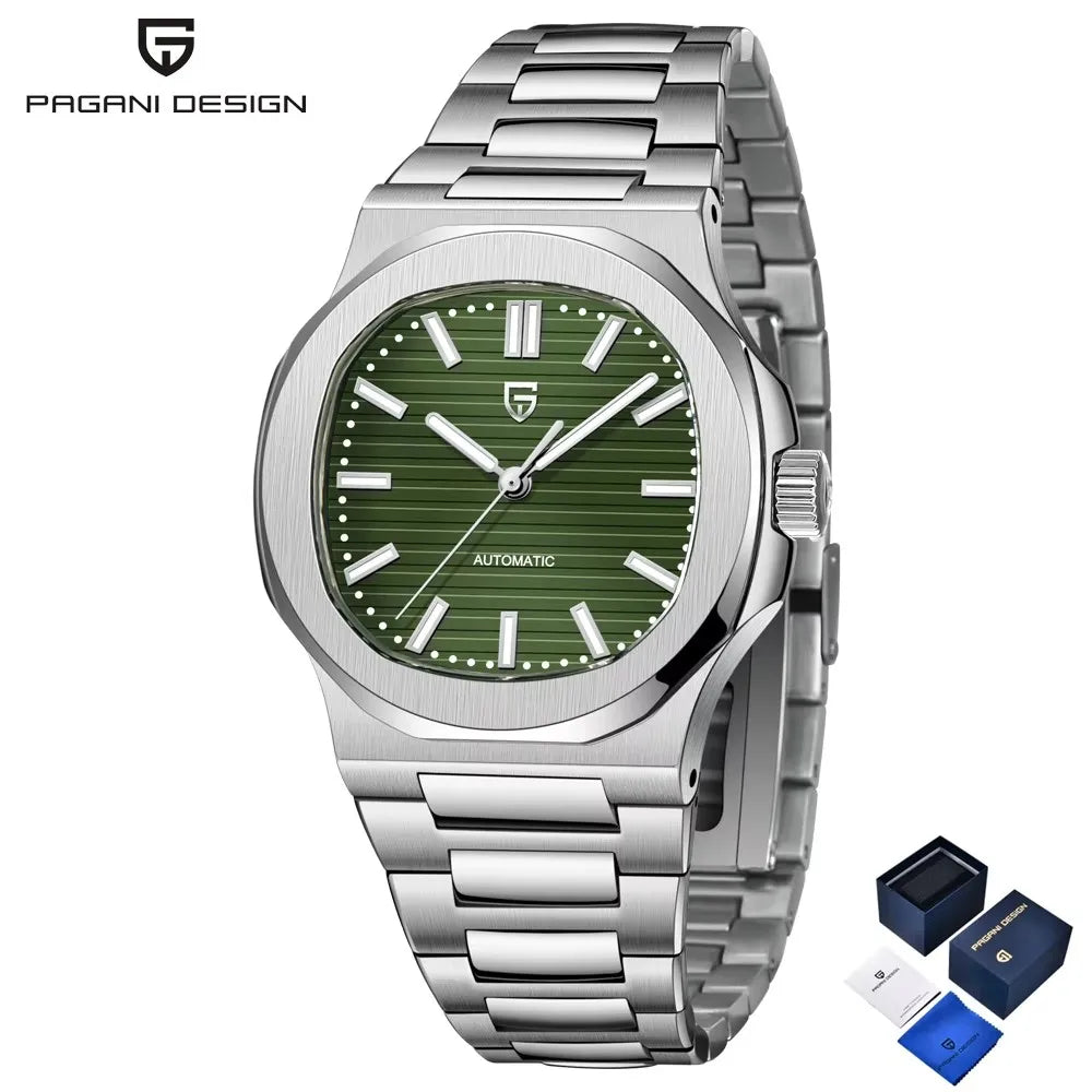 Pagani Design Luxury Automatic Men Watch Stainless Steel