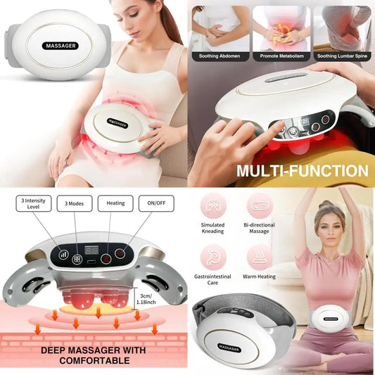 Abdominal Electric Massager For Stomach Digestive Relief