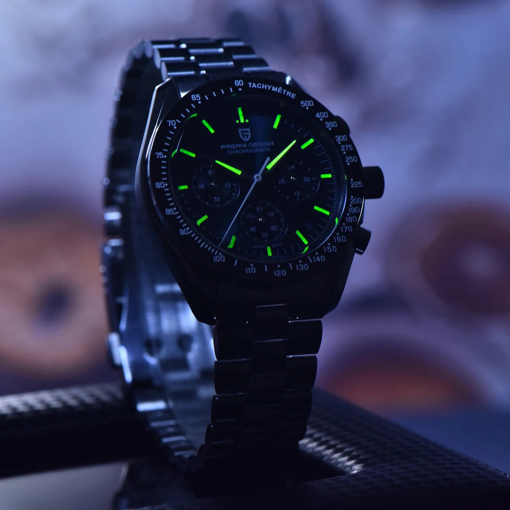 Pagani Design Moon V6 Mens Quartz Chronograph Watch