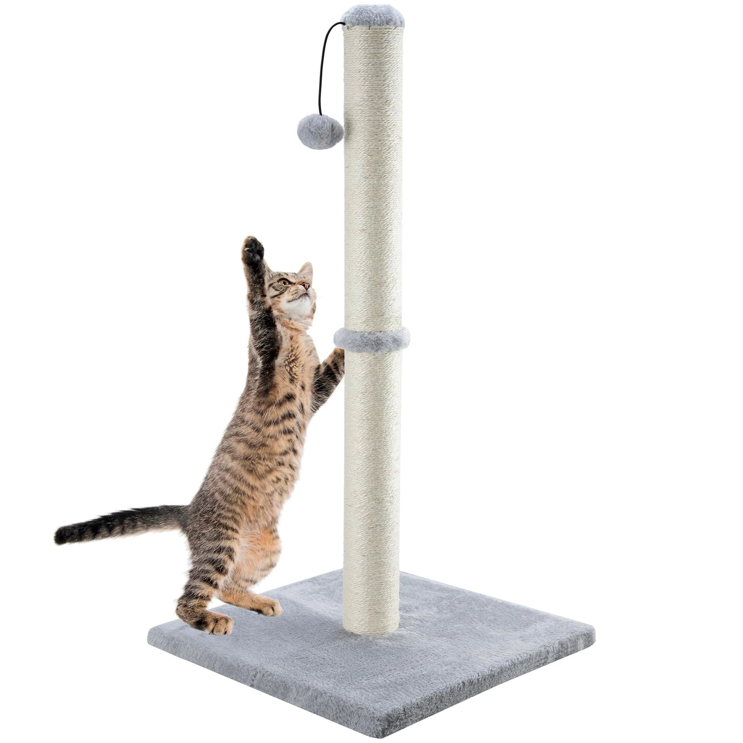 Guangdong Nanostructured Cat Scratching Post Vertical Sisal Durable Dangling Ball