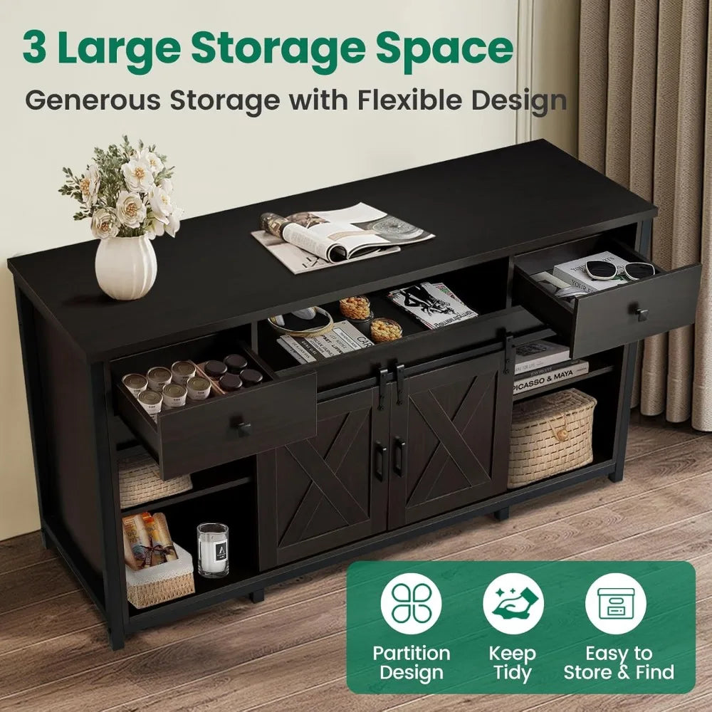 Fantico Aquarium Stand With Power Outlets And Dual Support Cabinet Storage Thick Hardwood Top