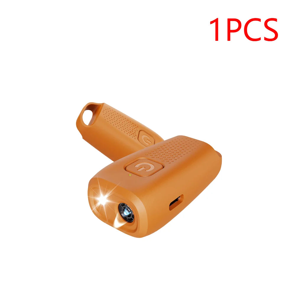 MOJOYCE CommercialGradeUltrasonicDogTrainingDevice Rechargeable Type C LED Flashlight Bark Deterrent