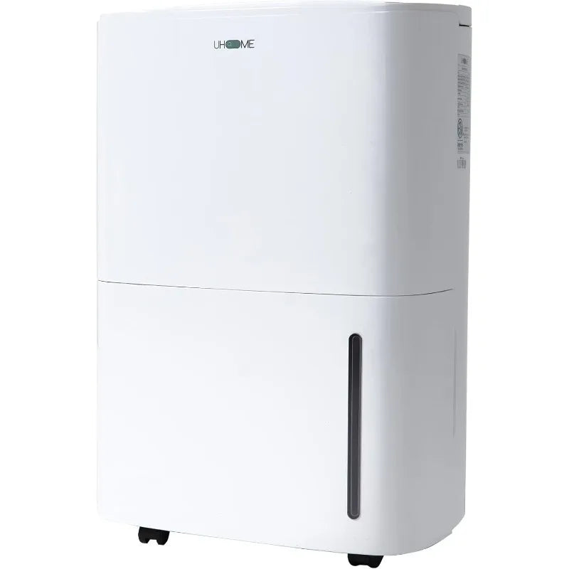 Uhome 120 Pints Dehumidifier with Drain Hose - 6000 Sq. Ft Quiet Dehumidifier for Home, Basements, Storages and Large Rooms
