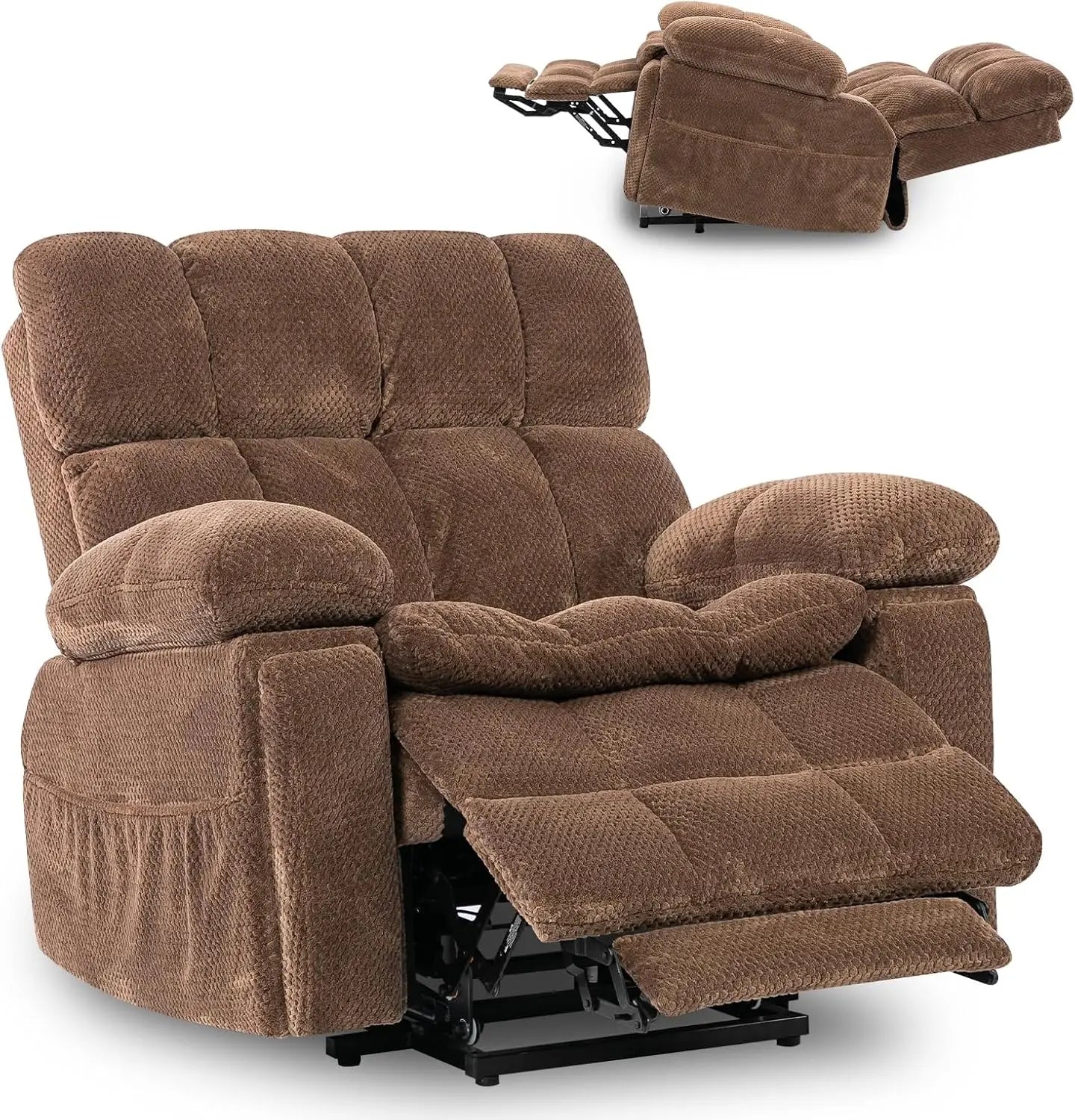 RBX Electric Lift Chair With Adjustable Headrest Massage