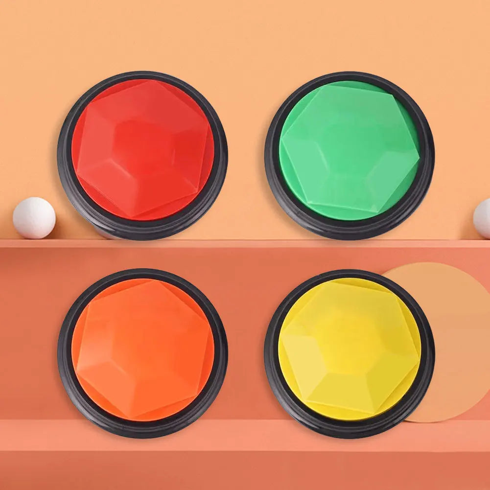 Hign-concerned Dog Training Buttons Recordable Interactive Toys