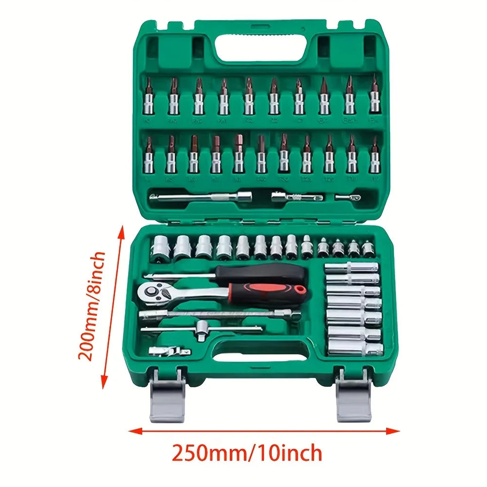 NIUXIANGDIY Socket Ratchet Set With Bits And Extensions