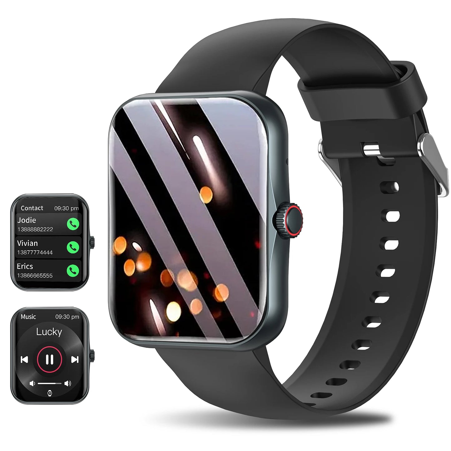 LOMAXFR Smart Watch With Multiple Sports Modes And Music