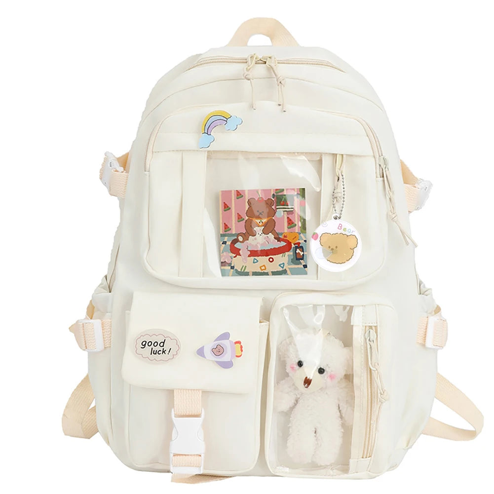 Capacity Laptop Backpack Fashion Rucksack For Teens