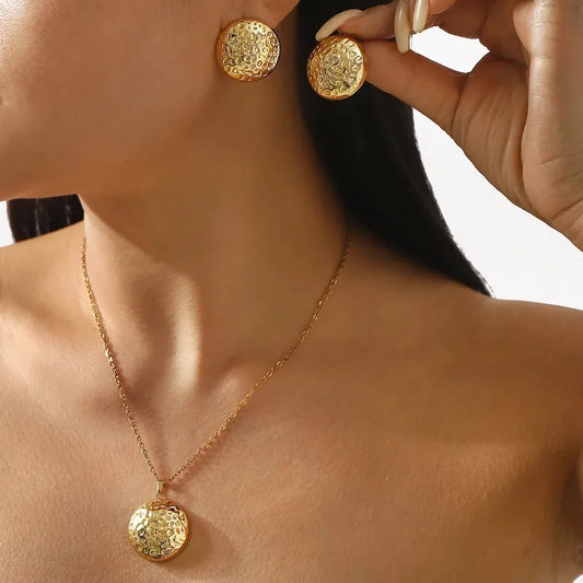 Guangdong 14K Geometric Pendant Necklace For Women