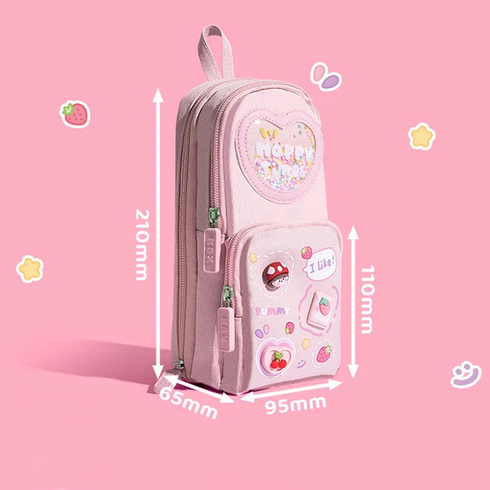 Hign Concerned Large Capacity Pencil Case School Stationery