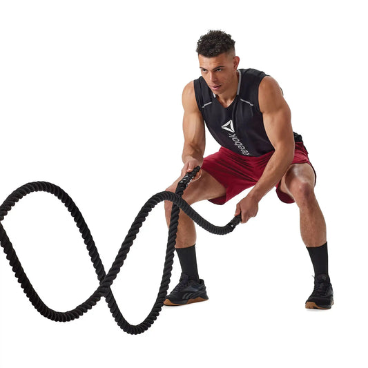 Amazon Basics Battle Rope for Home Gym Workout
