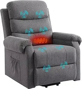 DAFIFY Power Lift Recliner Chair Electric Massage With Heat