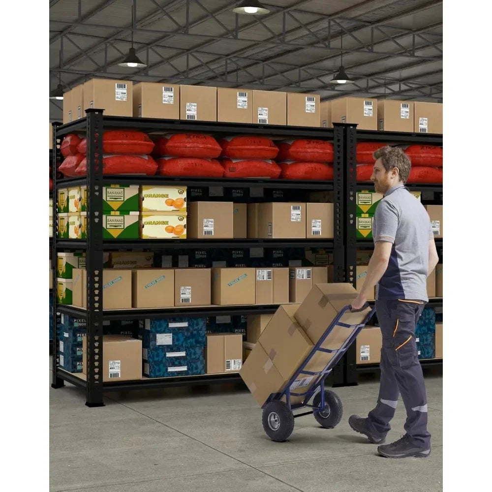 High Concerned Heavy Duty Garage Storage Shelves IndustrialGradeCoatedSteelAlloyConstructionSystem