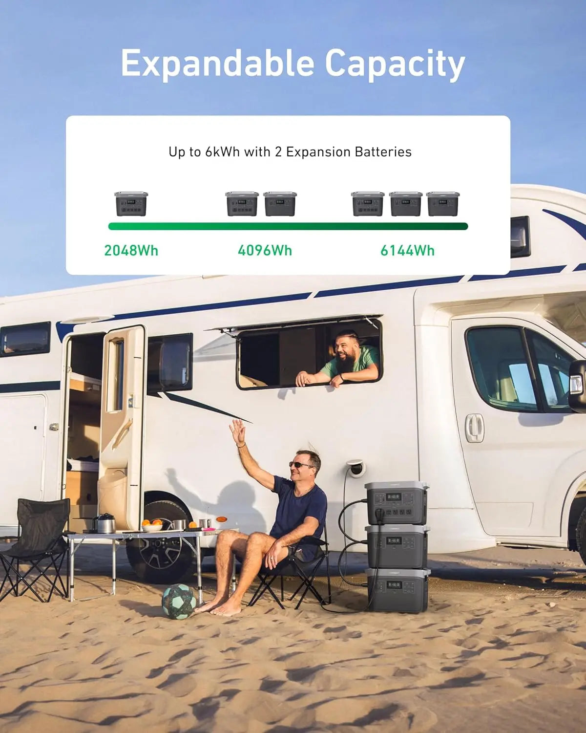 XMSJ Infinity LifePO4 Portable Power Station Solar Generator