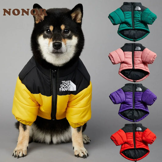 CN Zhejiang Weatherproof SuperiorQuality WintryWeatherproofing Dog Down Jacket Thermal Coat