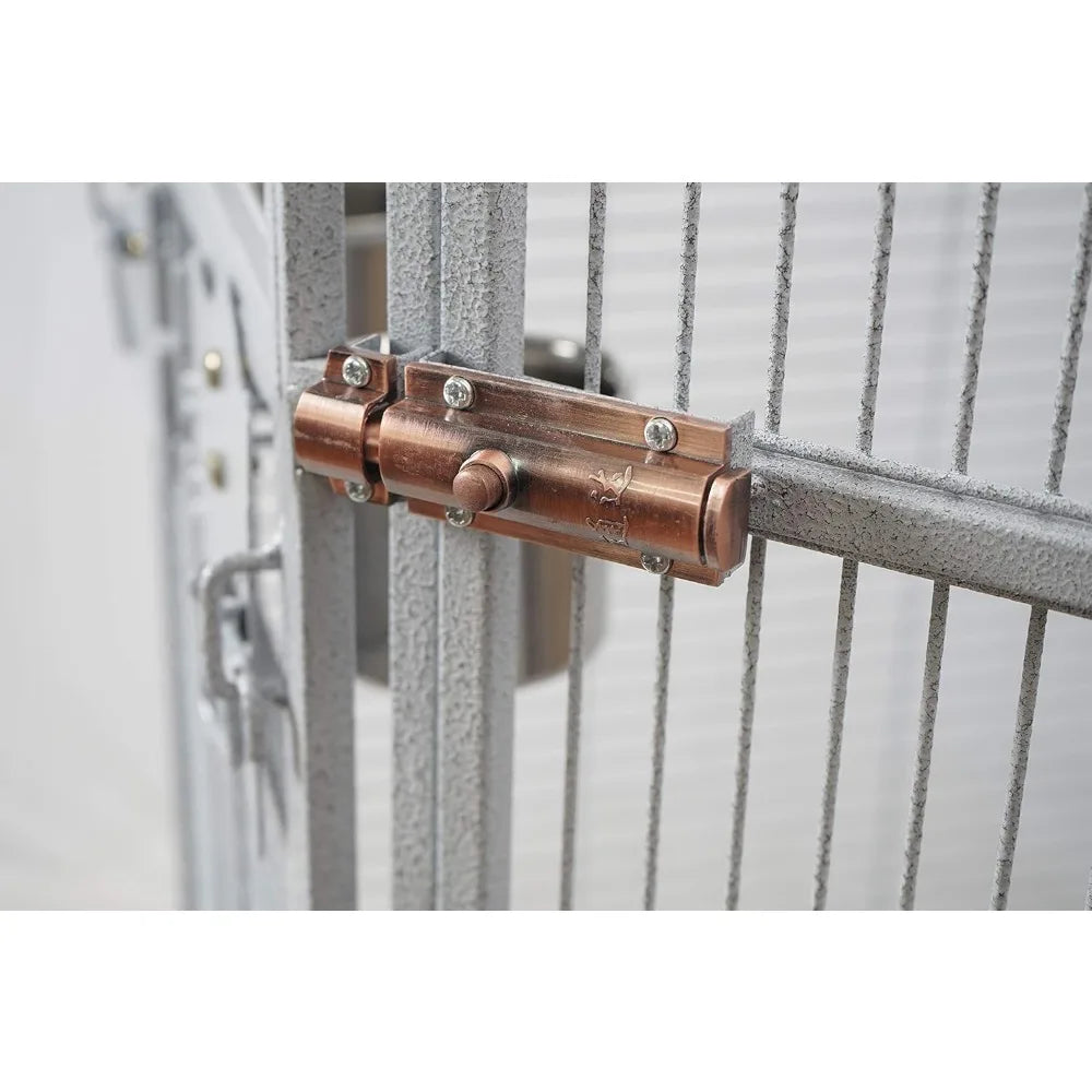 Gap Corner Bird Cage for Cockatiel Parakeet