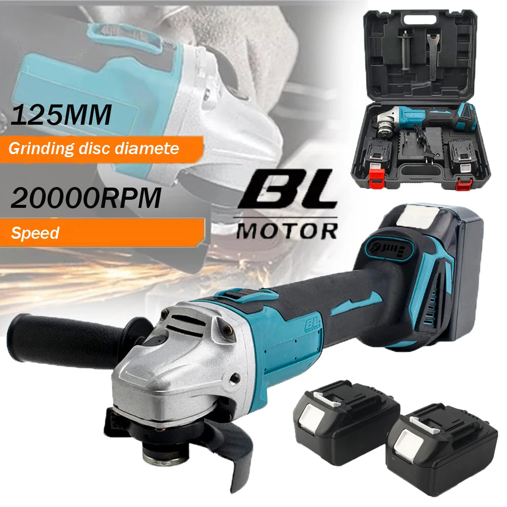 Magnitt 18V Brushless Cordless Angle Grinder For Metal