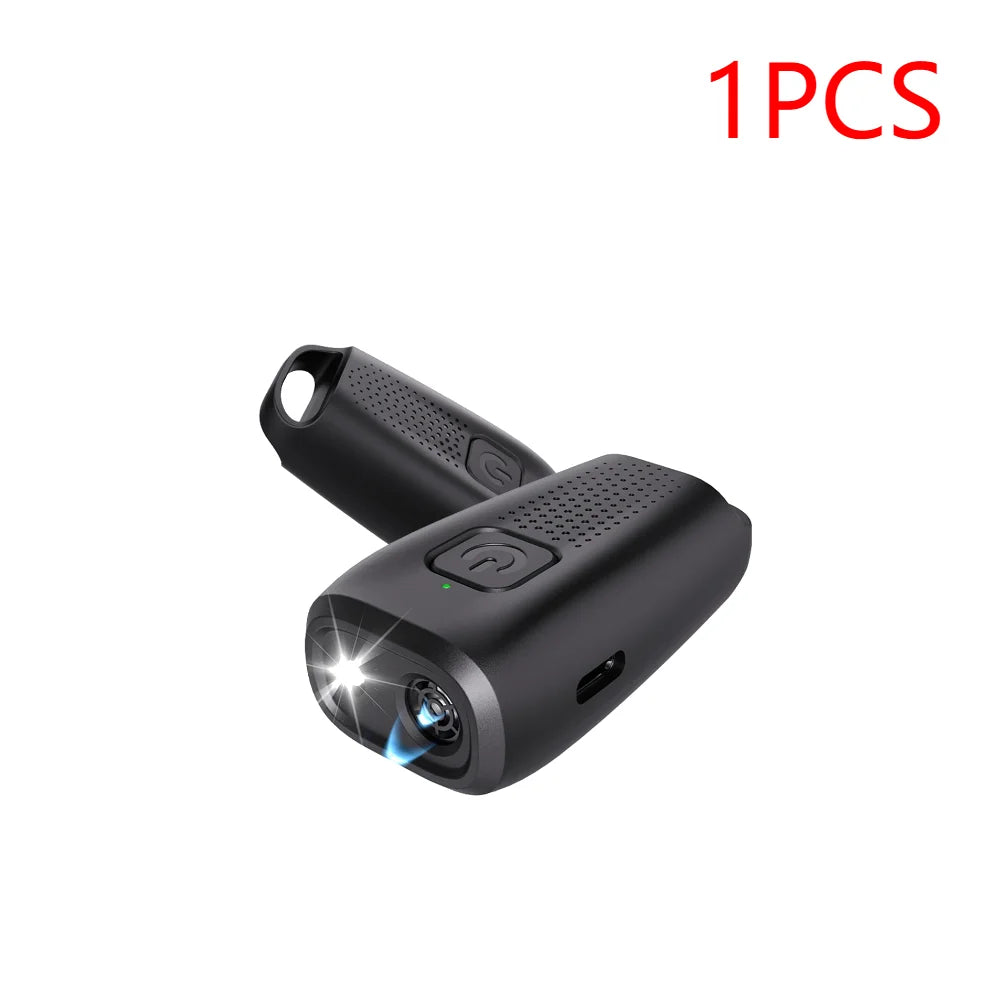 MOJOYCE CommercialGradeUltrasonicDogTrainingDevice Rechargeable Type C LED Flashlight Bark Deterrent