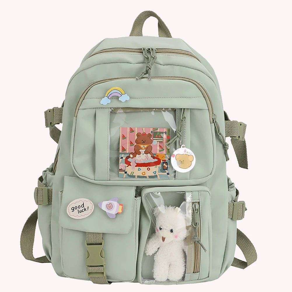 Capacity Laptop Backpack Fashion Rucksack For Teens