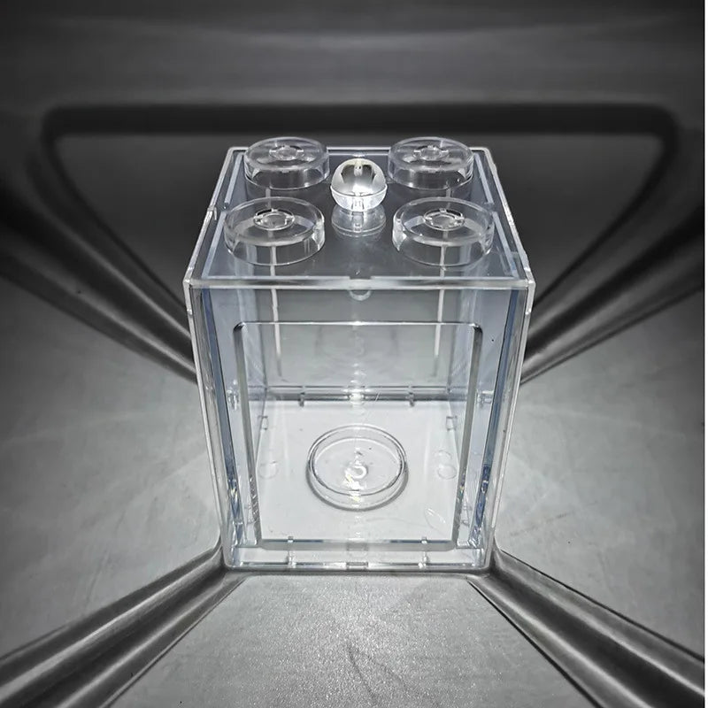 HighConcerned LEDLightingCylinderPro MiniFishTankSystem DeskDisplaySolution HomeOfficeDecor CompactAquariumKit