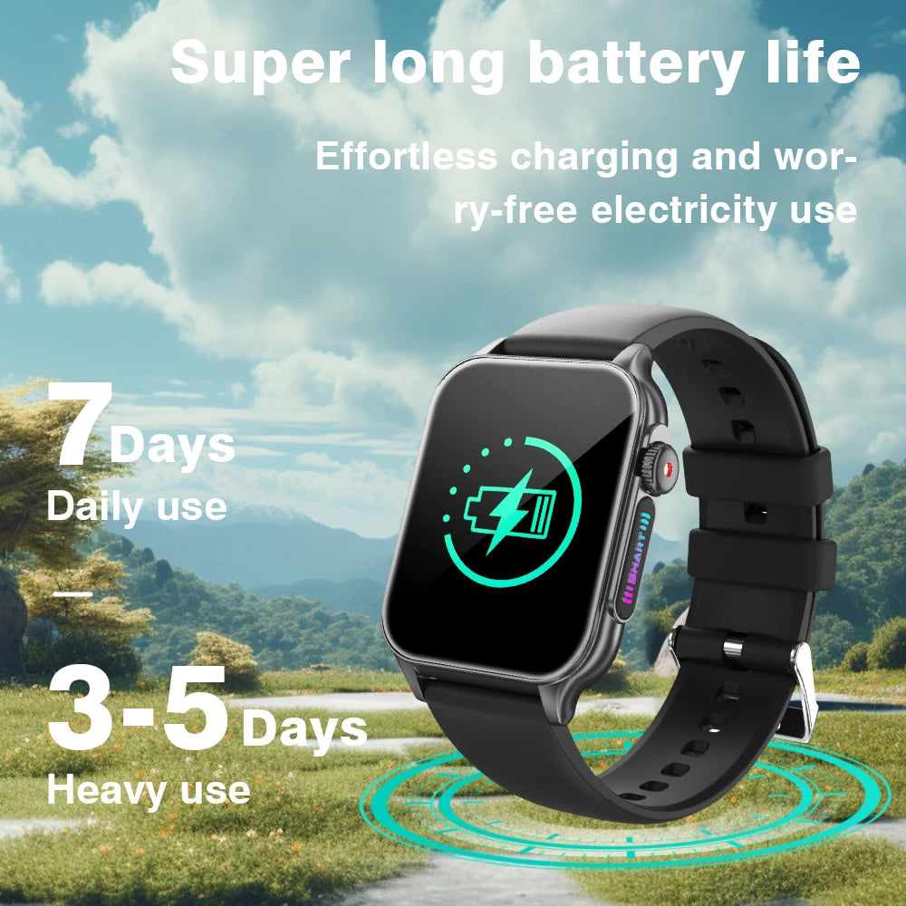 Aolon P6 AMOLED Smartwatch Health Monitoring IP68 BT54