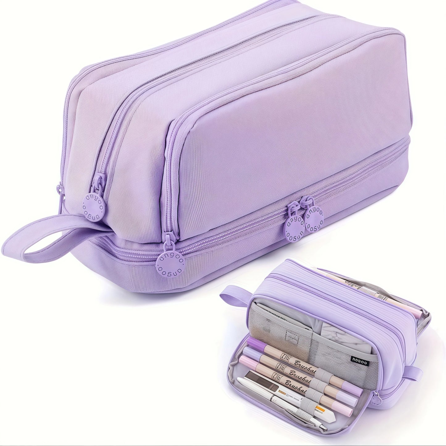Hign-concerned Large Capacity Pencil Case Organizer