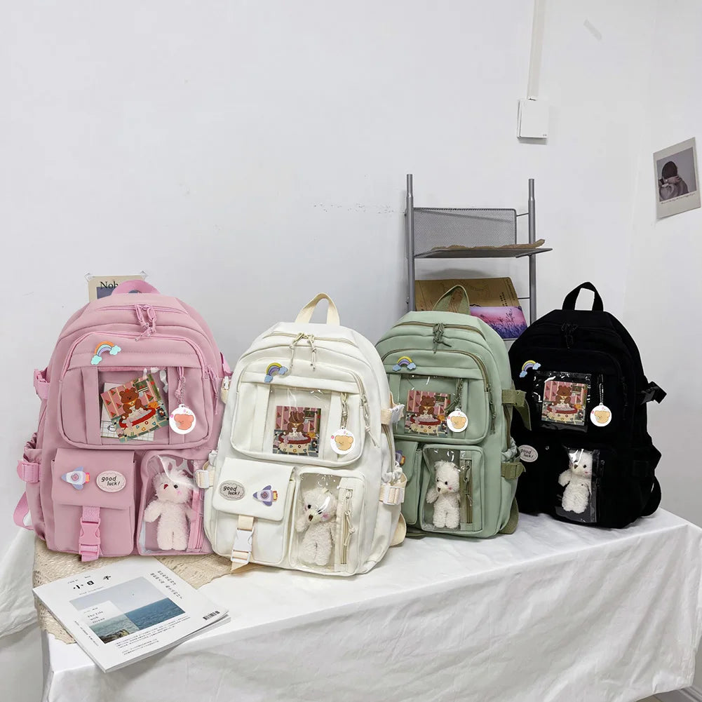 Capacity Laptop Backpack Fashion Rucksack For Teens