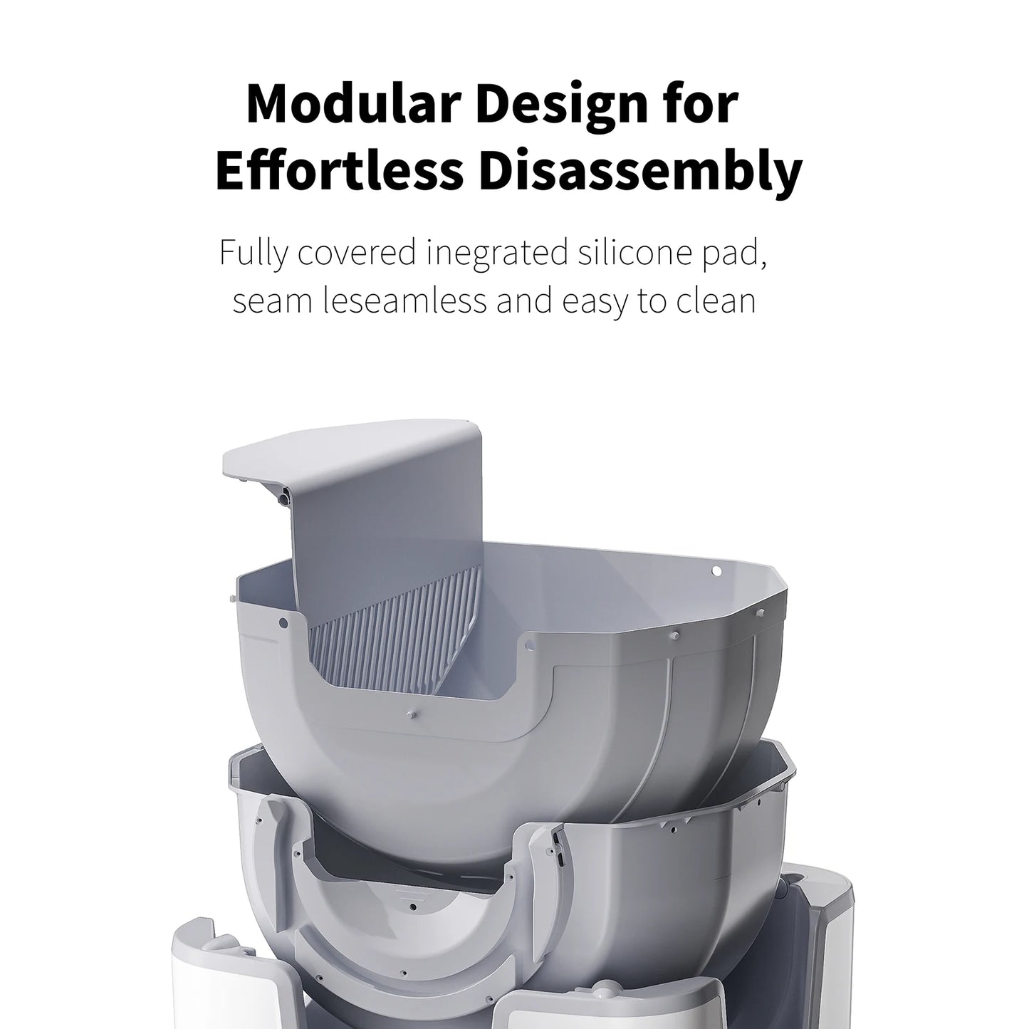 Furoomate F6 Self Cleaning Open Top Automatic Cat Litter Box