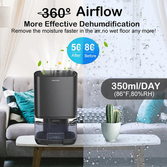 110/220V Portable Air Dehumidifier with Basic Air Filter for Home Room Office Moisture Absorbers Machine Anti Humidity Air Dryer