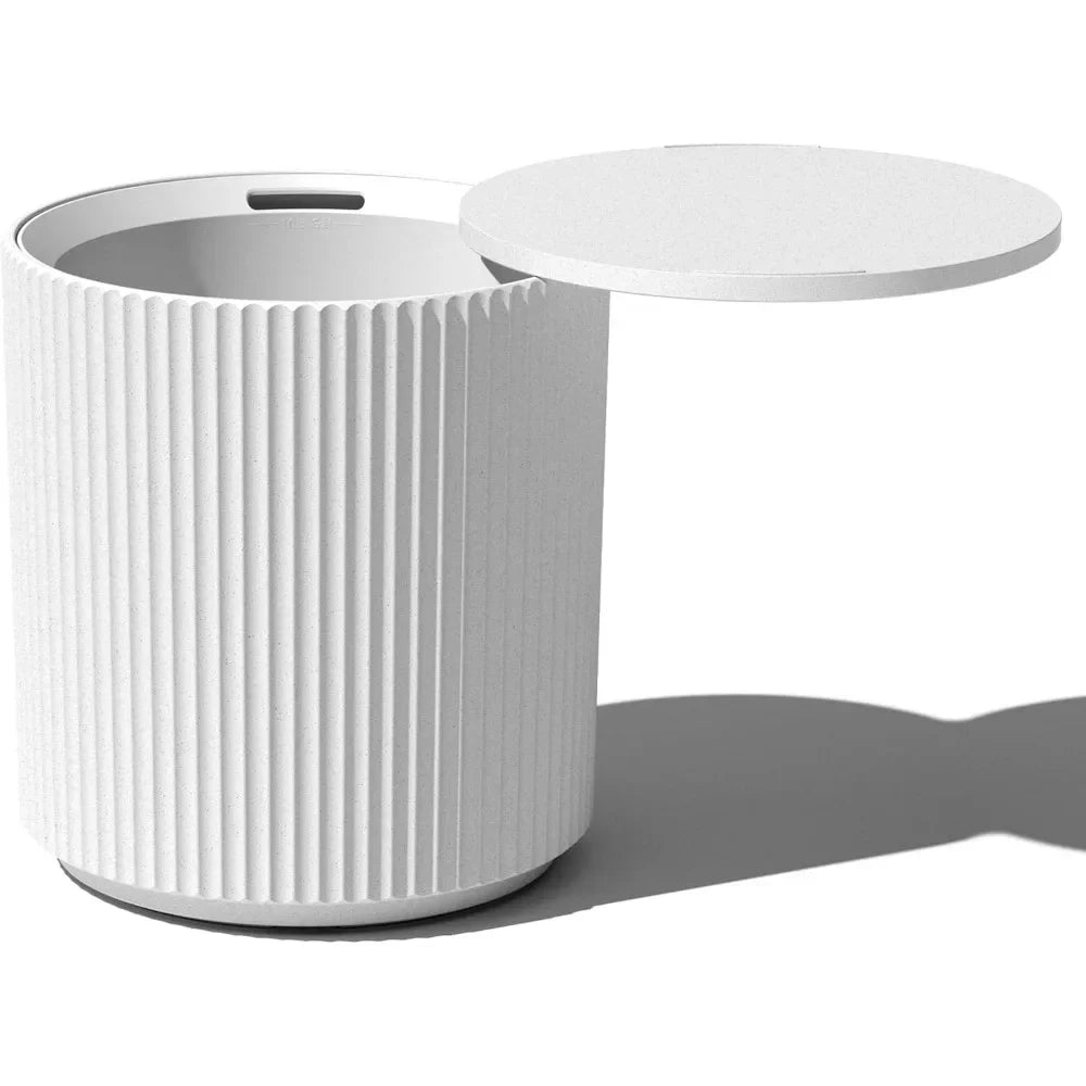 Outdoor Cooler Side Table - 2 in 1 - Designed for use as Side Table, Patio Table, Patio Decor and Outdoor Bar