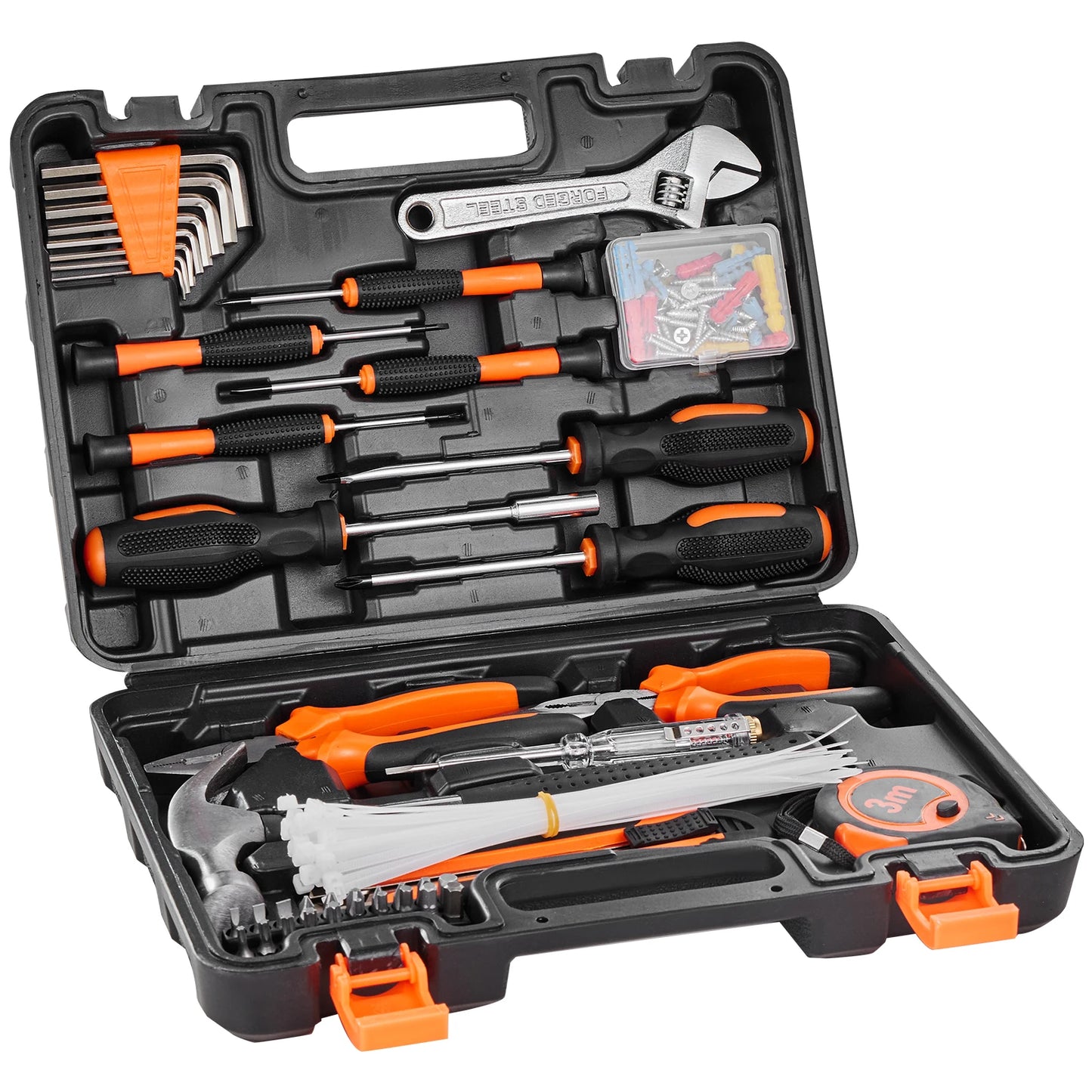 SucceBuy 216 Tool Kit For Home Repair And Automotive DIY